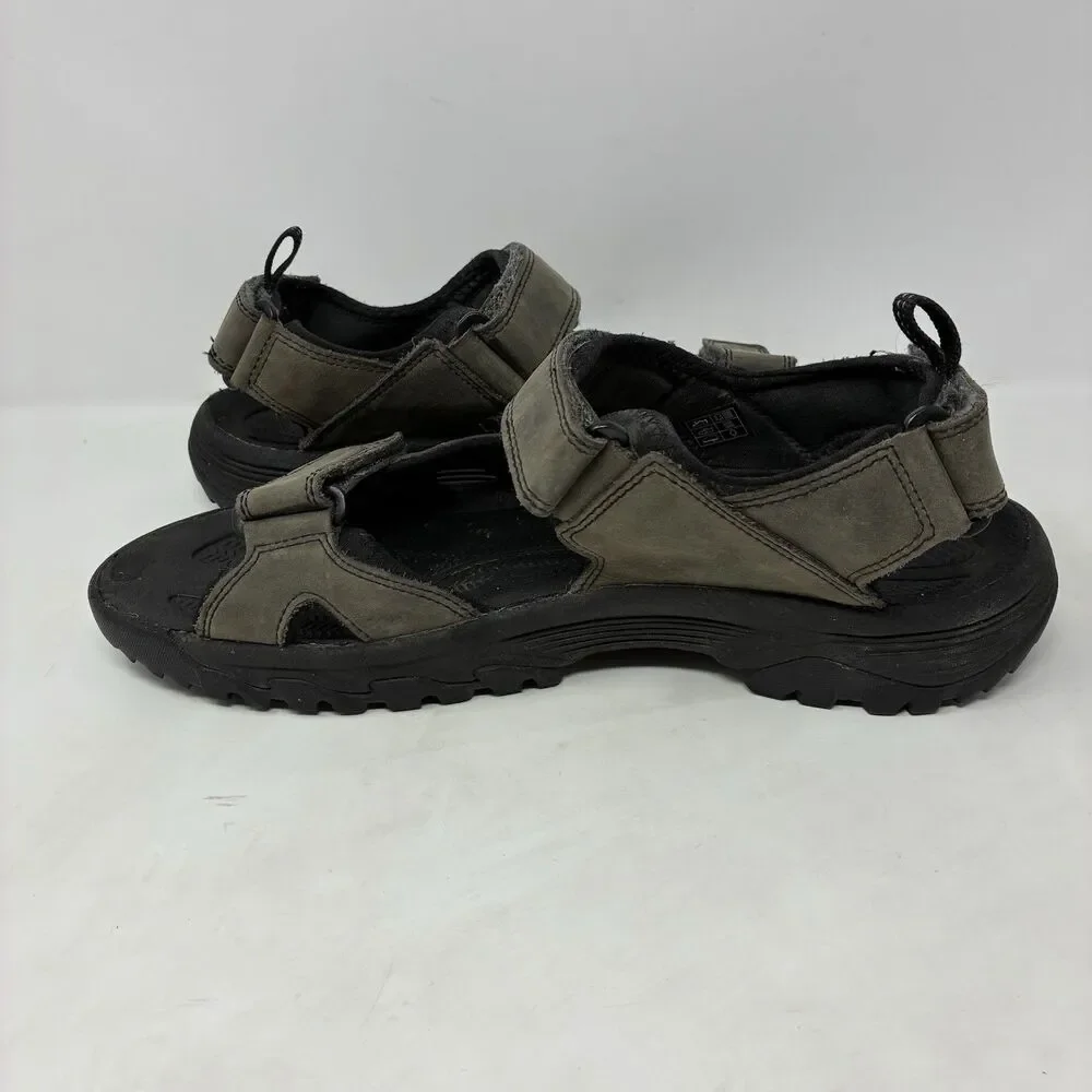 Keen Targhee III Open Toe Sandals Mens Size 11 Shoes Gray Waterproof Leather